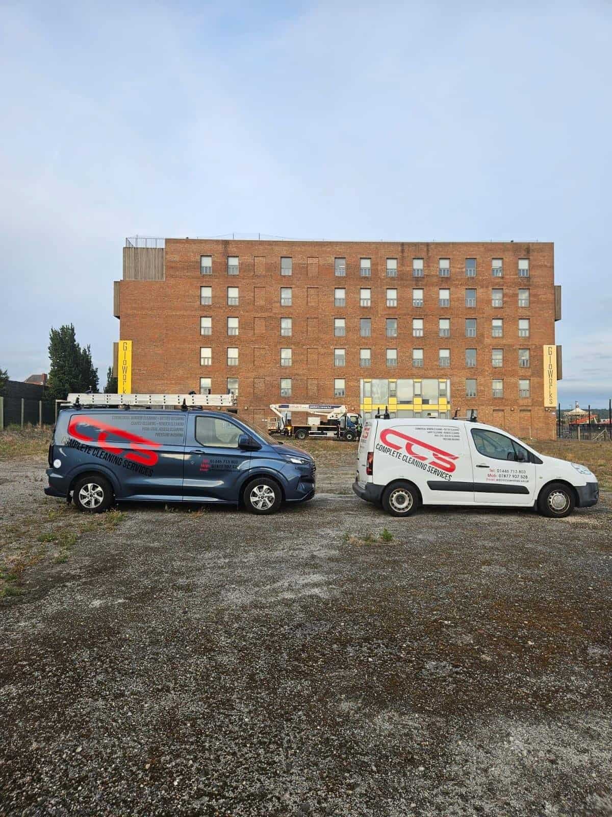 Facade cleaning South Wales &mdash; CCS Services